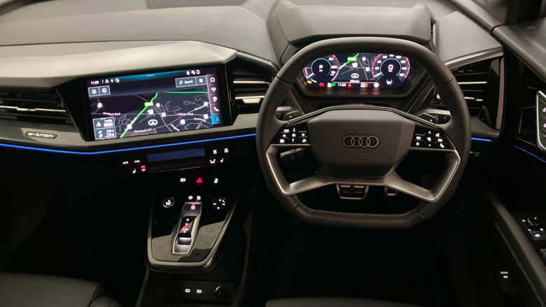 Audi Q4 e-tron 210kW 45 82kWh Black Edition 5dr Auto [Tech Pack] Electric Estate